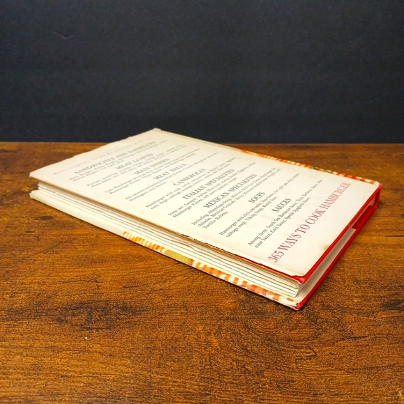 Vintage 1960 Cook Book 365 Ways to Cook Hamburger by Doyne Nickerson H/C D/J - Picture 8 of 8